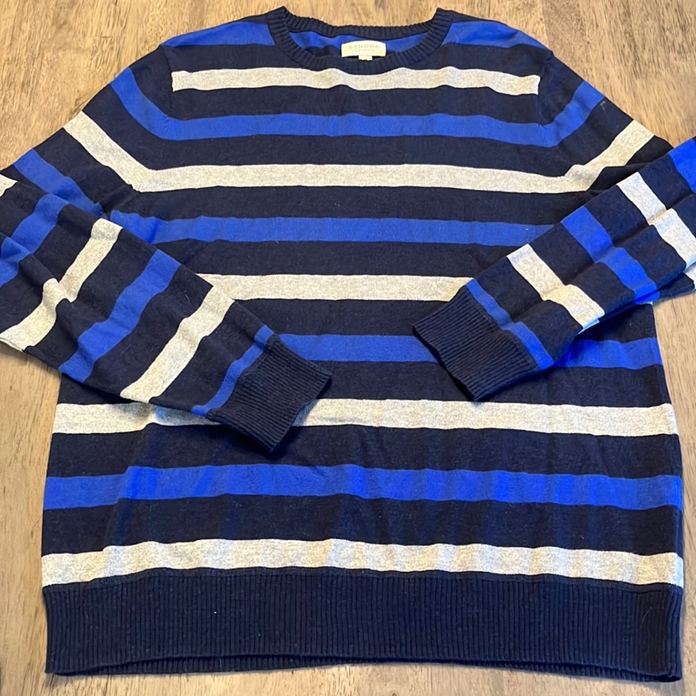 Striped Blue Sweater
